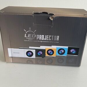 LED Projector with Multicolor Options